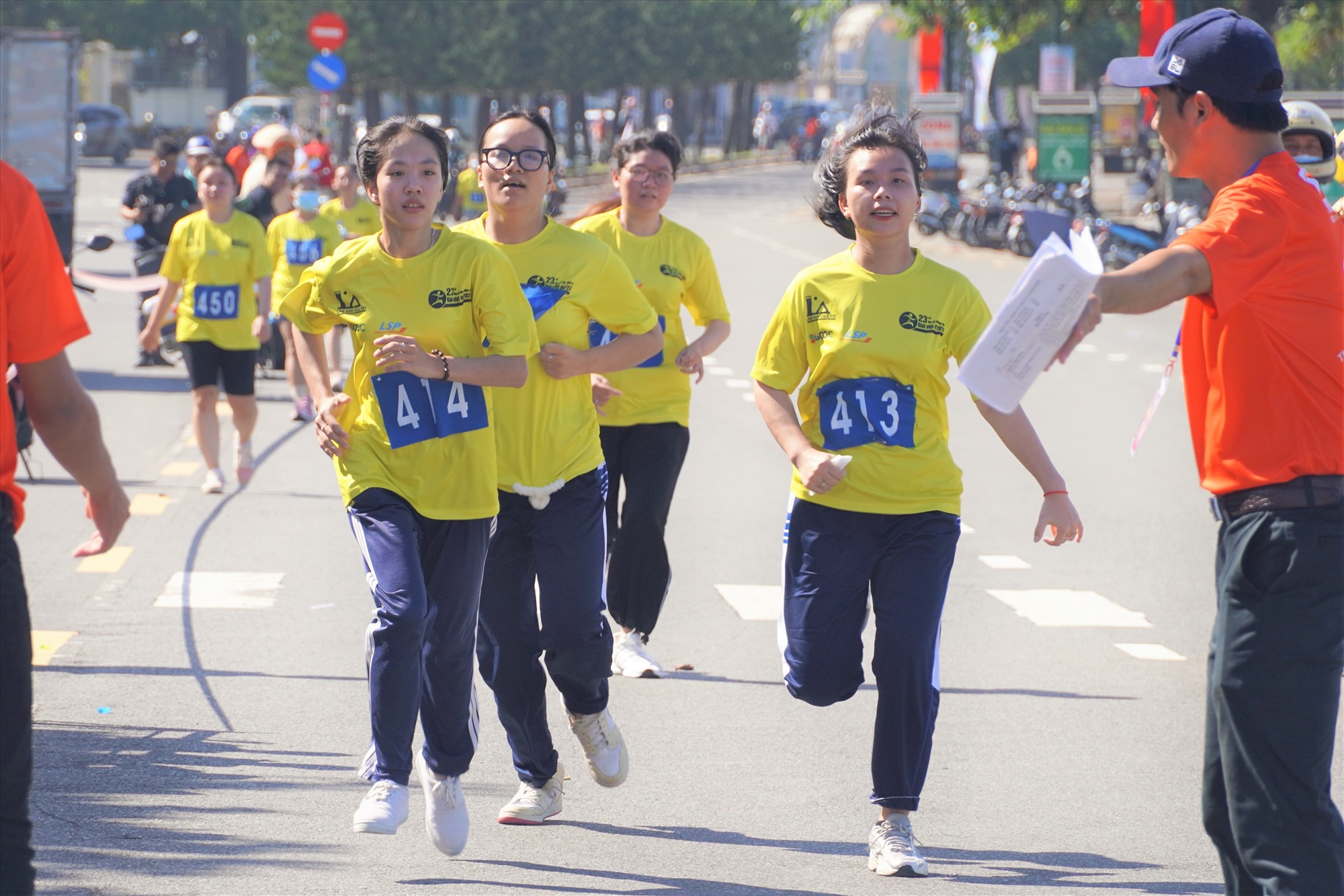 Vận động viên tham gia Giải việt dã tại TP Vũng Tàu vào năm 2022. Ảnh: Thành An