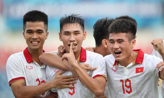 U23 Việt Nam gặp U23 Philippines ở lượt trận cuối vòng bảng. Ảnh: Lâm Thoả