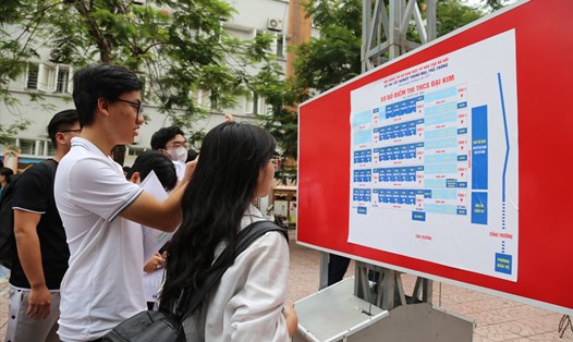 Nhiều trường đại học ấn định thời gian công bố điểm chuẩn năm 2023. Ảnh: Minh Hà
