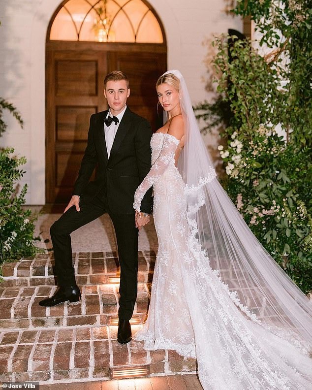 Justin Bieber và bà xã Hailey Bieber. Ảnh: Instagram nhân vật