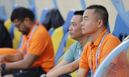 Ông Trần Tiến Đại được đăng kí chức danh huấn luyện viên trưởng câu lạc bộ Công an Hà Nội. Ảnh: CAHN FC