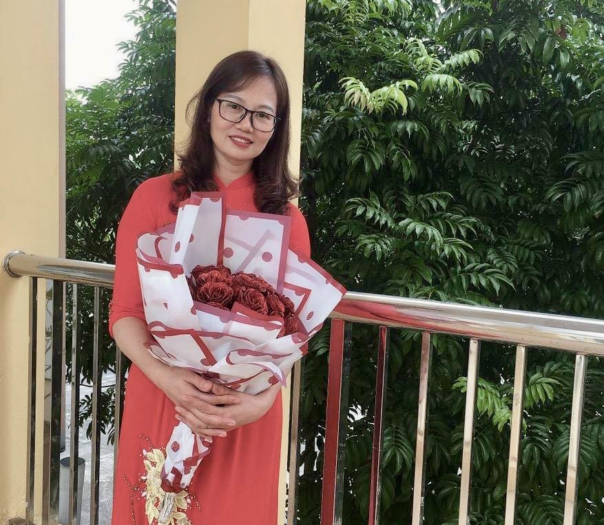 Chị Lan Anh hiện là giáo viên cấp 1 tại Thường Tín, Hà Nội. Ảnh: Nhân vật cung cấp.