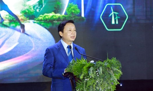 Phó Thủ tướng Trần Hồng Hà phát biểu tại diễn đàn. Ảnh: VGP