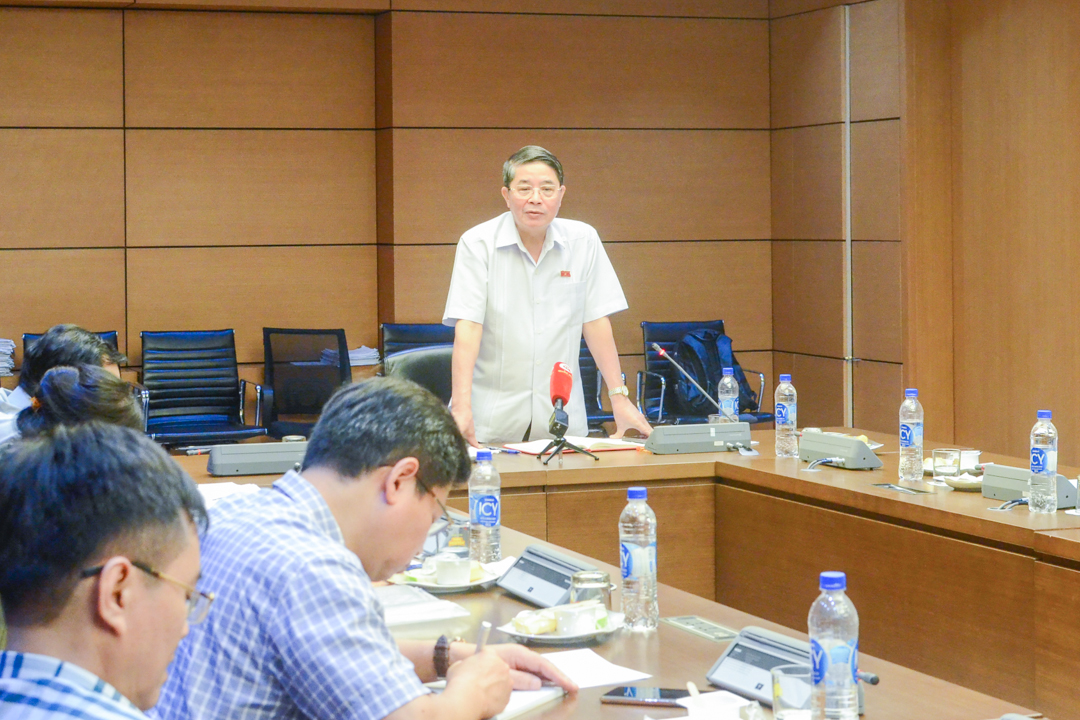 Phó Chủ tịch Quốc hội Nguyễn Đức Hải kết luận nội dung làm việc. Ảnh: Quochoi.vn