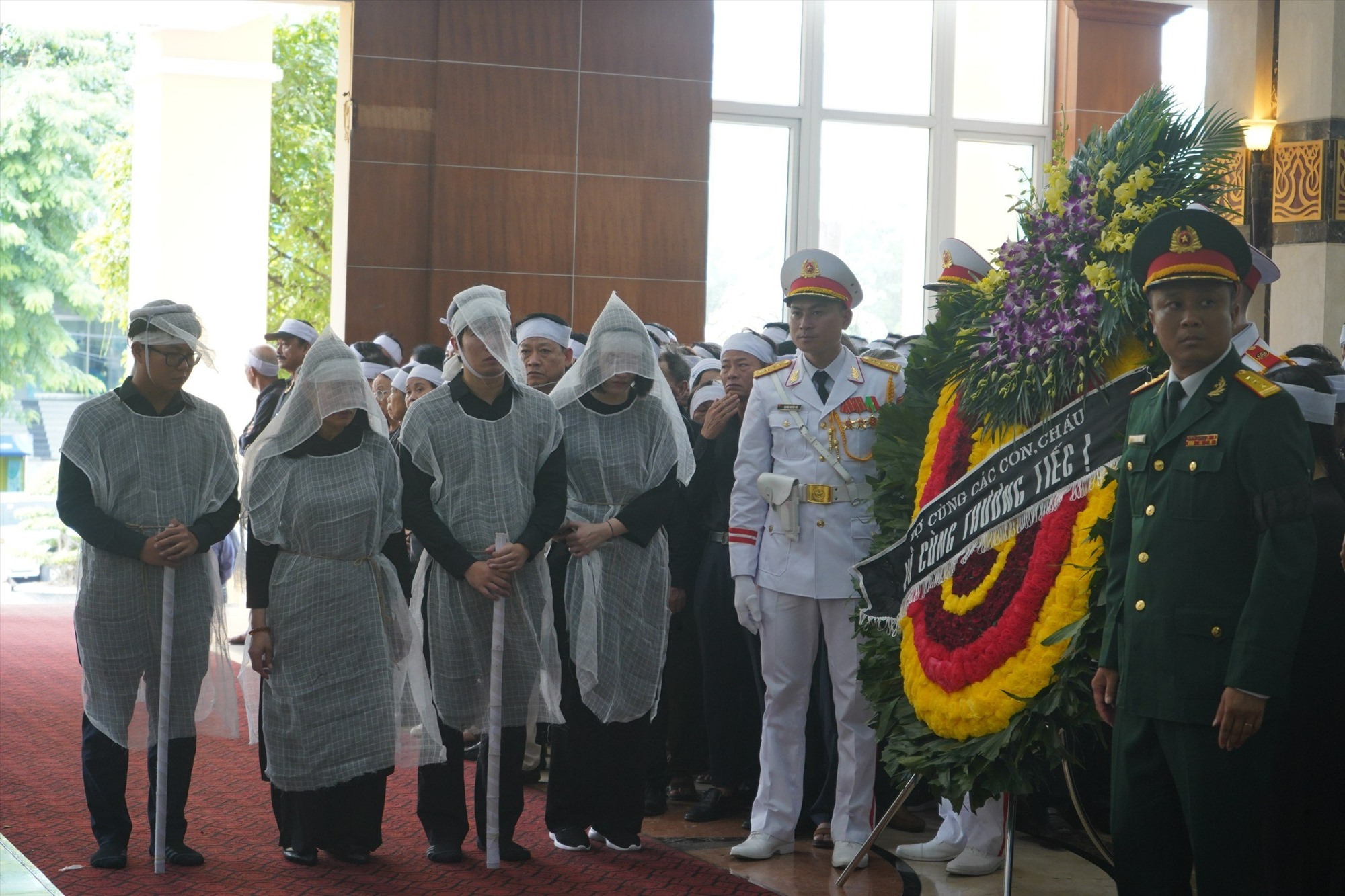 Người nhà Phó Thủ tướng tại lễ tang
