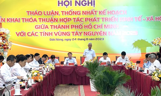 TP Hồ Chí Minh và 5 tỉnh Tây Nguyên đã đưa ra những chương trình, hành động cụ thể. Ảnh: Mai Hương