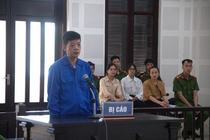 Bị cáo Trương Quang Thanh tại tòa. Ảnh: TAND TP Đà Nẵng