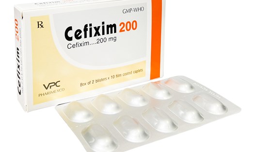 Hình ảnh sản phẩm thuốc Cefixim 200. Ảnh: Dược Cửu Long