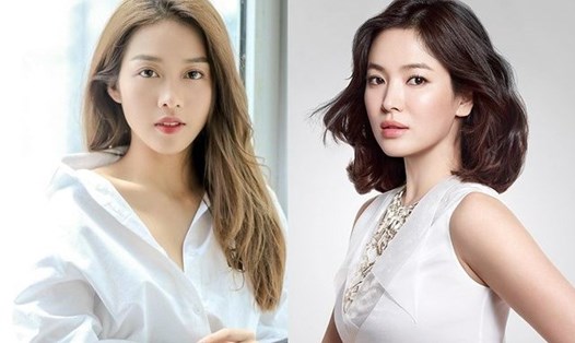 Khả Ngân và Song Hye Kyo cùng đóng một vai diễn ở 2 phiên bản phim "Hậu duệ mặt trời". Ảnh: Nhà sản xuất