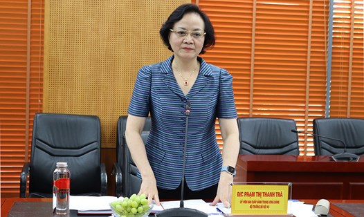 Bộ trưởng Bộ Nội vụ Phạm Thị Thanh Trà. Ảnh: BNV