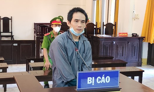 Bị cáo Việt tại phiên tòa. Ảnh: Nguyên Anh