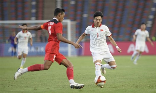 U23 Việt Nam vs U23 Indonesia tạo nên trận chung kết trong mơ tại Giải U23 Đông Nam Á 2023. Ảnh: Thanh Vũ