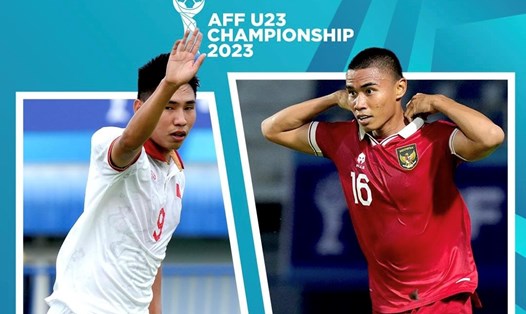 U23 Việt Nam chạm trán U23 Indonesia tại chung kết giải U23 Đông Nam Á. Ảnh: AFF