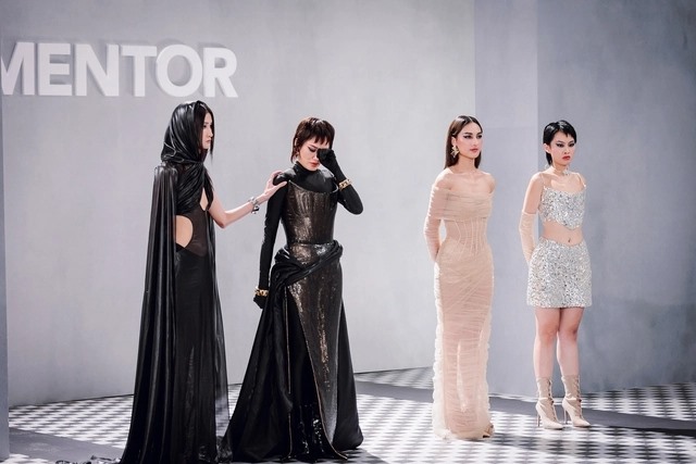 2 học trò của Hồ Ngọc Hà (bên phải) bị loại ở The New Mentor 2023. Ảnh: NSX.
