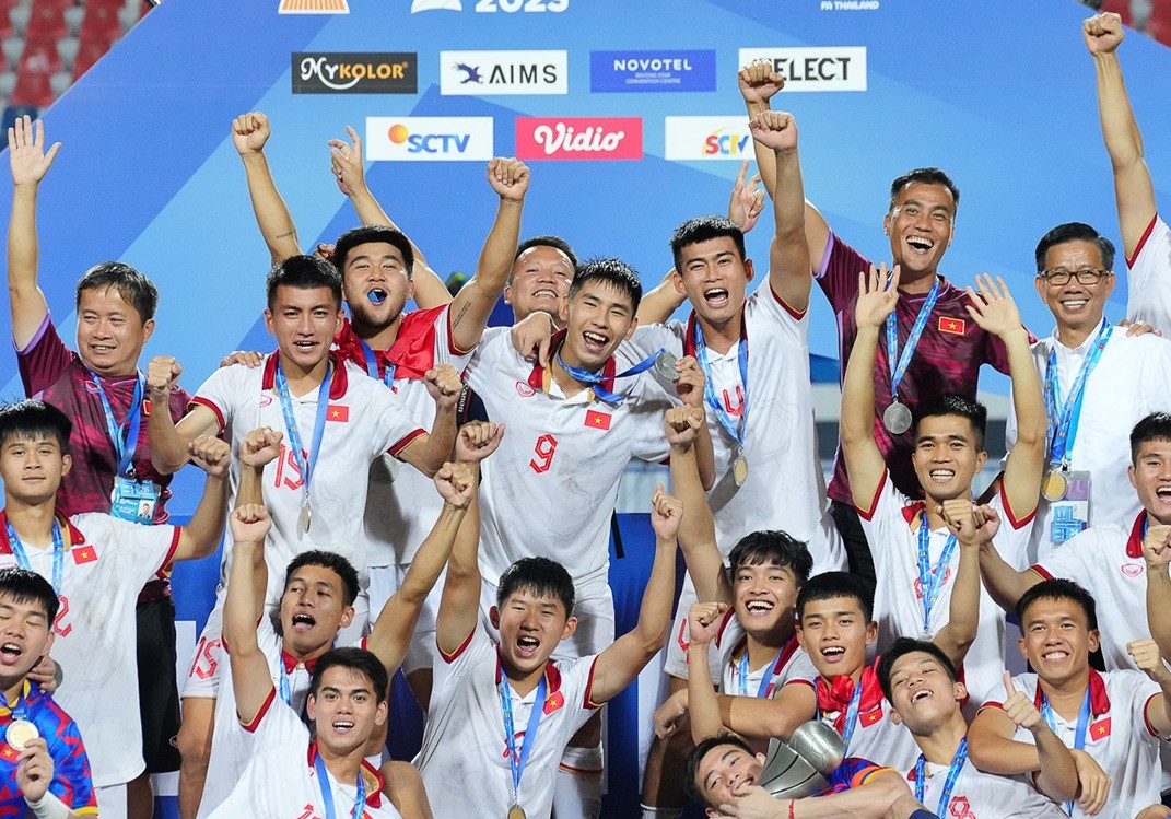 4 cầu thủ U23 Việt Nam vào đội hình hay nhất giải U23 Đông Nam Á 2023