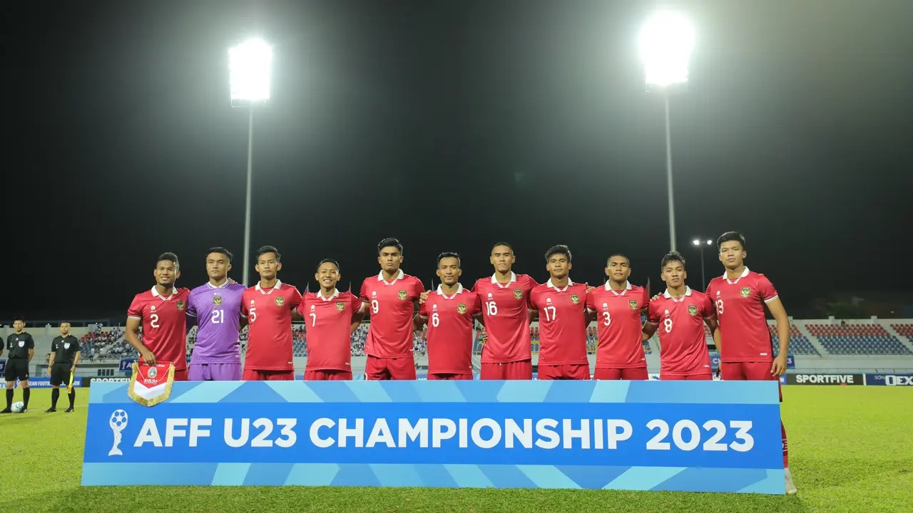 U23 Indonesia thua U23 Việt Nam trong trận chung kết U23 Đông Nam Á 2023. Ảnh: Bola