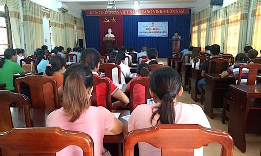 Cán bộ công đoàn tỉnh Lạng Sơn tham gia Hội nghị tập huấn công tác công đoàn. Ảnh: Công đoàn Lạng Sơn