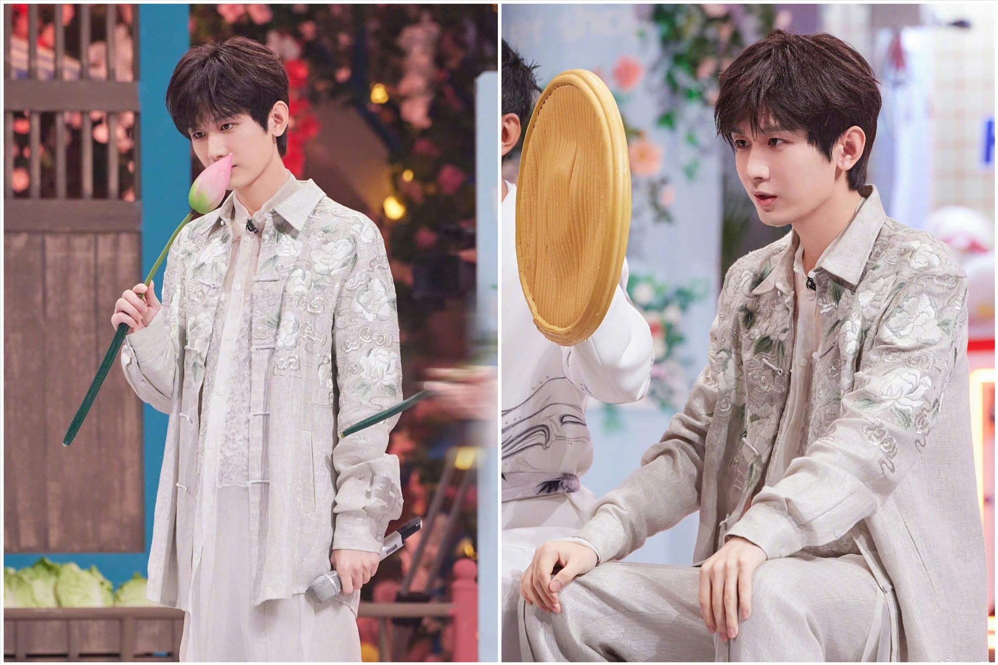 Thành Nghị bên trên show “Xin xin chào loại 7“. Ảnh: Nhà sản xuất