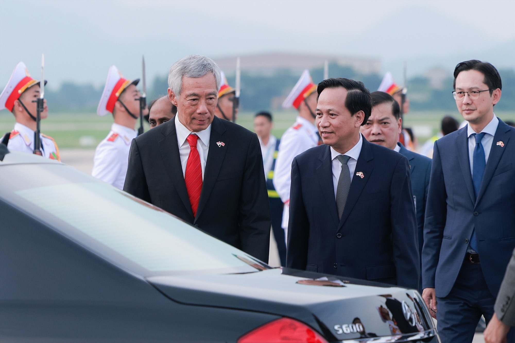 Trong chuyến thăm lần này, Thủ tướng Lý Hiển Long sẽ dự một loạt các hoạt động, các sự kiện quan trọng thể hiện sự hợp tác toàn diện, tin cậy lẫn nhau giữa Việt Nam và Singapore. Ảnh: Hải Nguyễn