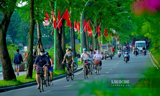 Thời tiết Hà Nội phổ biến nắng ráo trong dịp nghỉ lễ 2.9. Ảnh: Tạ Quang.