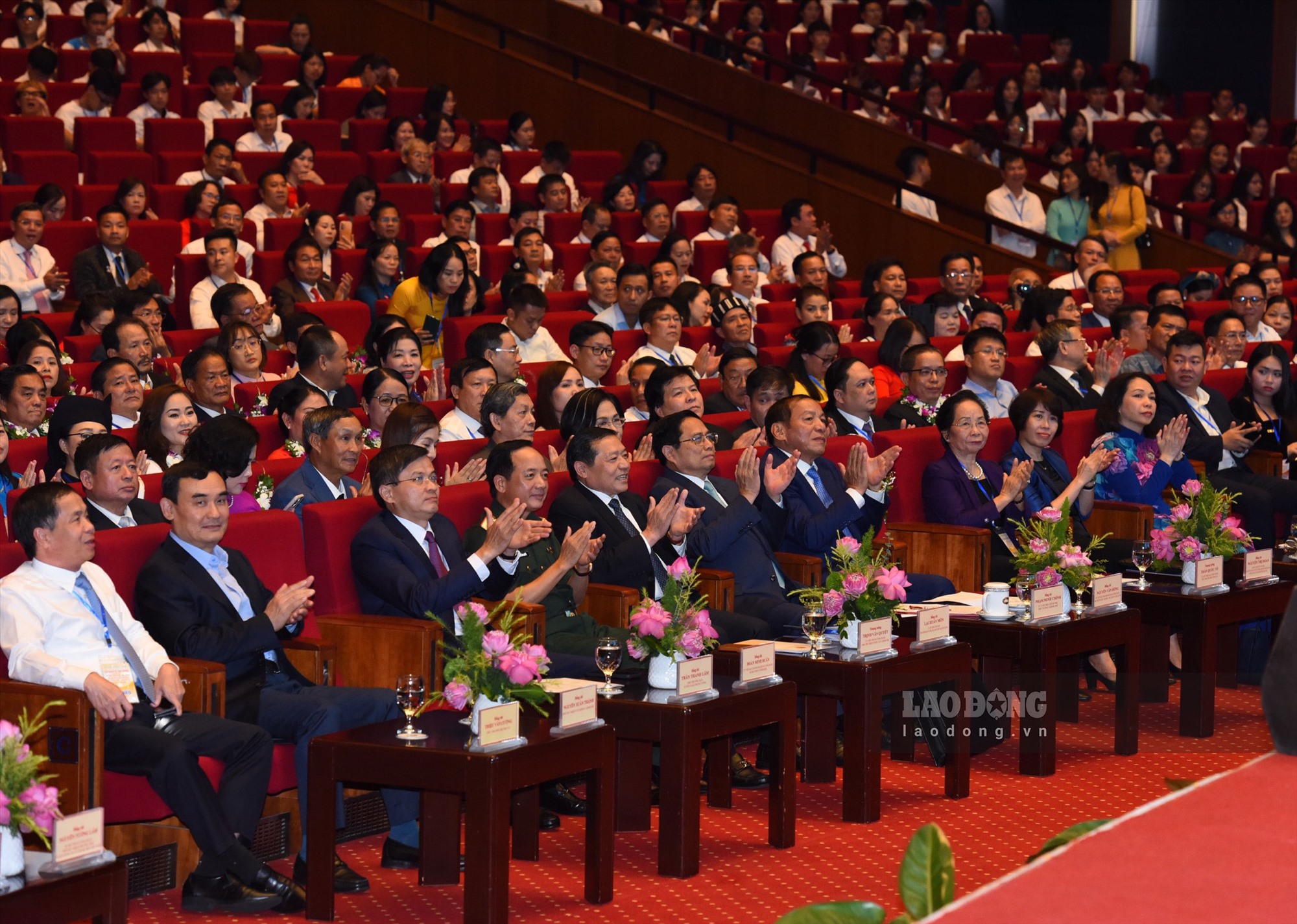 Hội nghị có sự tham gia của Thủ tướng Phạm Minh Chính, cùng các lãnh đạo Đảng, Nhà nước; đại diện các Ban, Bộ, ngành, đoàn thể Trung ương... Ảnh: Nguyễn Hải