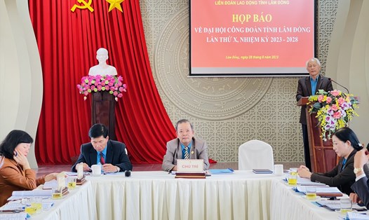 Đại hội Công đoàn tỉnh Lâm Đồng lần thứ X sẽ diễn ra từ ngày 18-19.9. Ảnh: Mai Hương