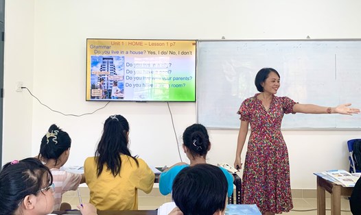 Lớp học "chắp cánh ước mơ" cho học sinh hiếu học Đà Nẵng. Ảnh: Trần Thi