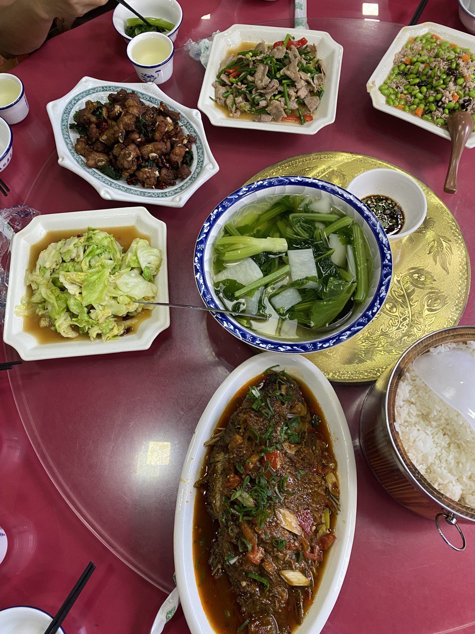 Đồ ăn Trung Quốc khá cay.