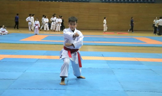 Giải Karatedo Trẻ các câu lạc bộ TP Đà Nẵng. Ảnh: Nguyễn Linh