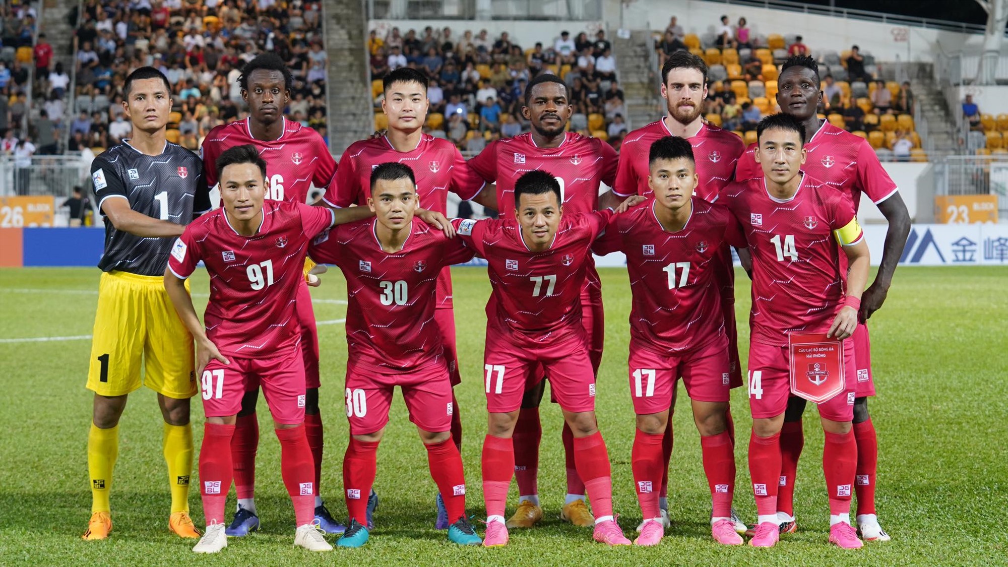 Hải Phòng sẽ đại diện cho Việt Nam thi đấu tại AFC Cup mùa 2023-2024. Ảnh: Bá Bá