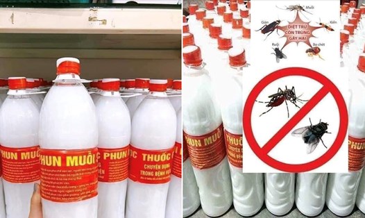 Sản phẩm thuốc diệt muỗi đang bán tràn lan trên thị trường. 
Ảnh chụp màn hình