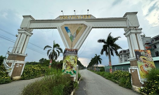 Dự án khu dân cư dịch vụ Giang Điền (Khu A) ở xã Giang Điền, huyện Trảng Bom. Ảnh: Hà Anh Chiến