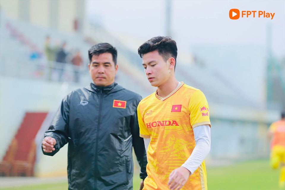 Tuyển thủ U23 Việt Nam Phan Tấn Tài là cầu thủ ra sân thi đấu với thời gian nhiều nhất cho Viettel FC ở V.League 2023. Ảnh: FPT Play