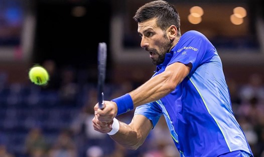 Novak Djokovic được nhận định sẽ không quá khó để vượt qua vòng 2 giải Mỹ mở rộng 2023. Ảnh: US Open