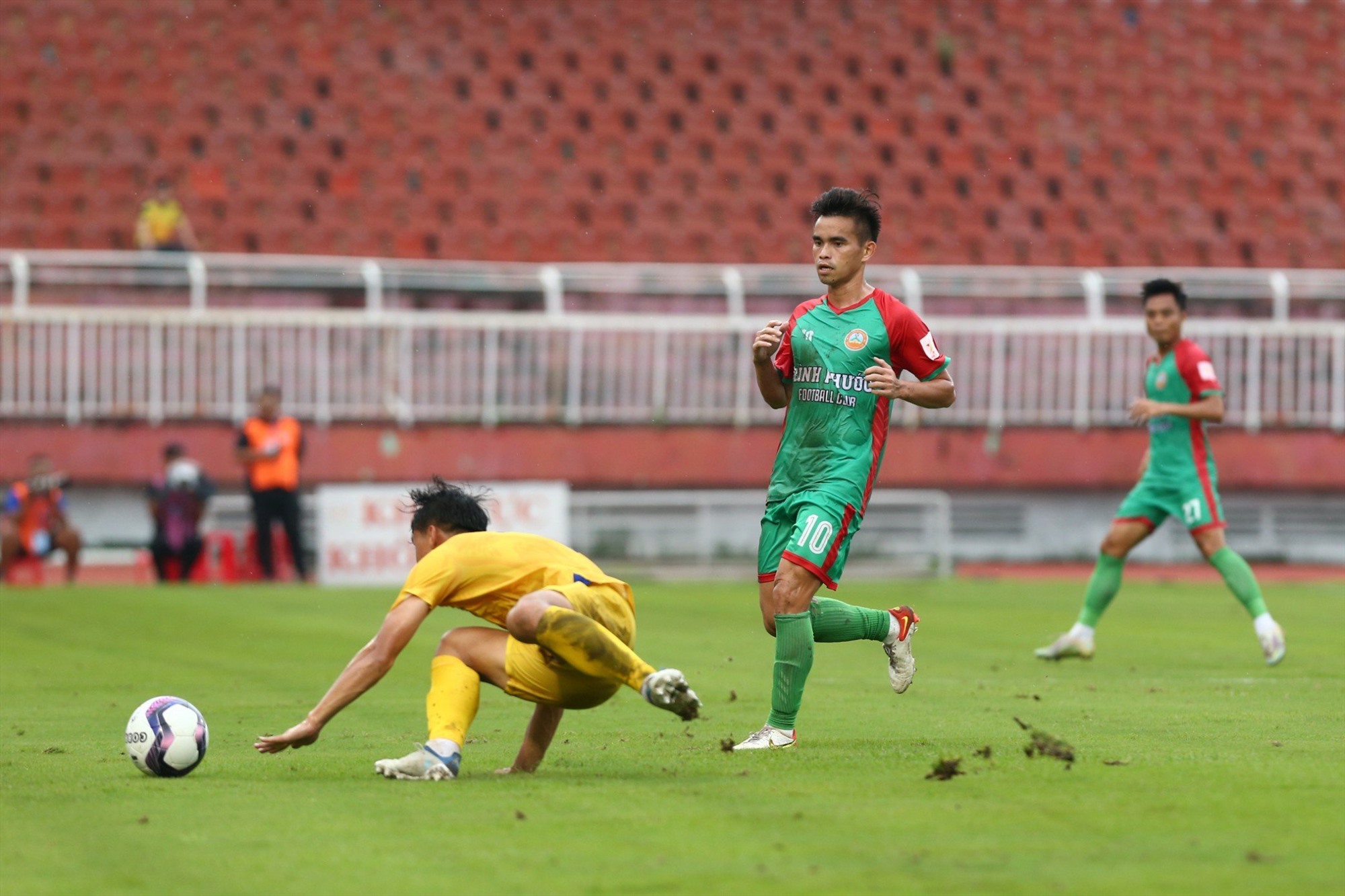 Sau 90 phút thi đấu, trận đấu kết thúc với tỉ số hoà 1-1. Kết quả này buộc cả Đắk Lắk và Bình Phước phải bước vào loạt luân lưu may rủi để phân thắng thua.