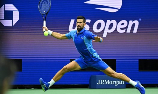 Novak Djokovic vẫn đang thể hiện sức mạnh tại giải quần vợt Mỹ mở rộng 2023. Ảnh: US Open