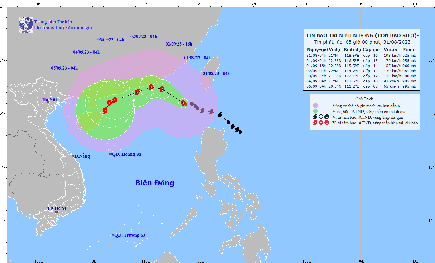 M?nh g?n c?p c?nh bao cao nh?t, bao Saola de d?a d?t li?n - T?ng lien ...