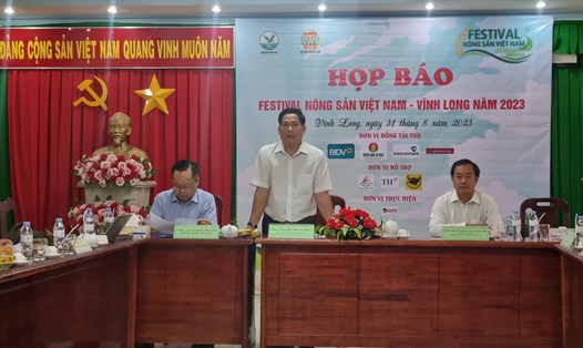 Hơn 25 tỉ đồng tổ chức “Festival Nông sản Việt Nam – Vĩnh Long năm 2023”. Ảnh: Hoàng Lộc