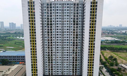 Chung cư Park View Tower Đồng Phát nợ tiền điện lên đến gần 140 triệu đồng. Ảnh: CĐT