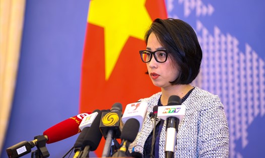 Người phát ngôn Bộ Ngoại giao Việt Nam Phạm Thu Hằng. Ảnh: Bộ Ngoại giao