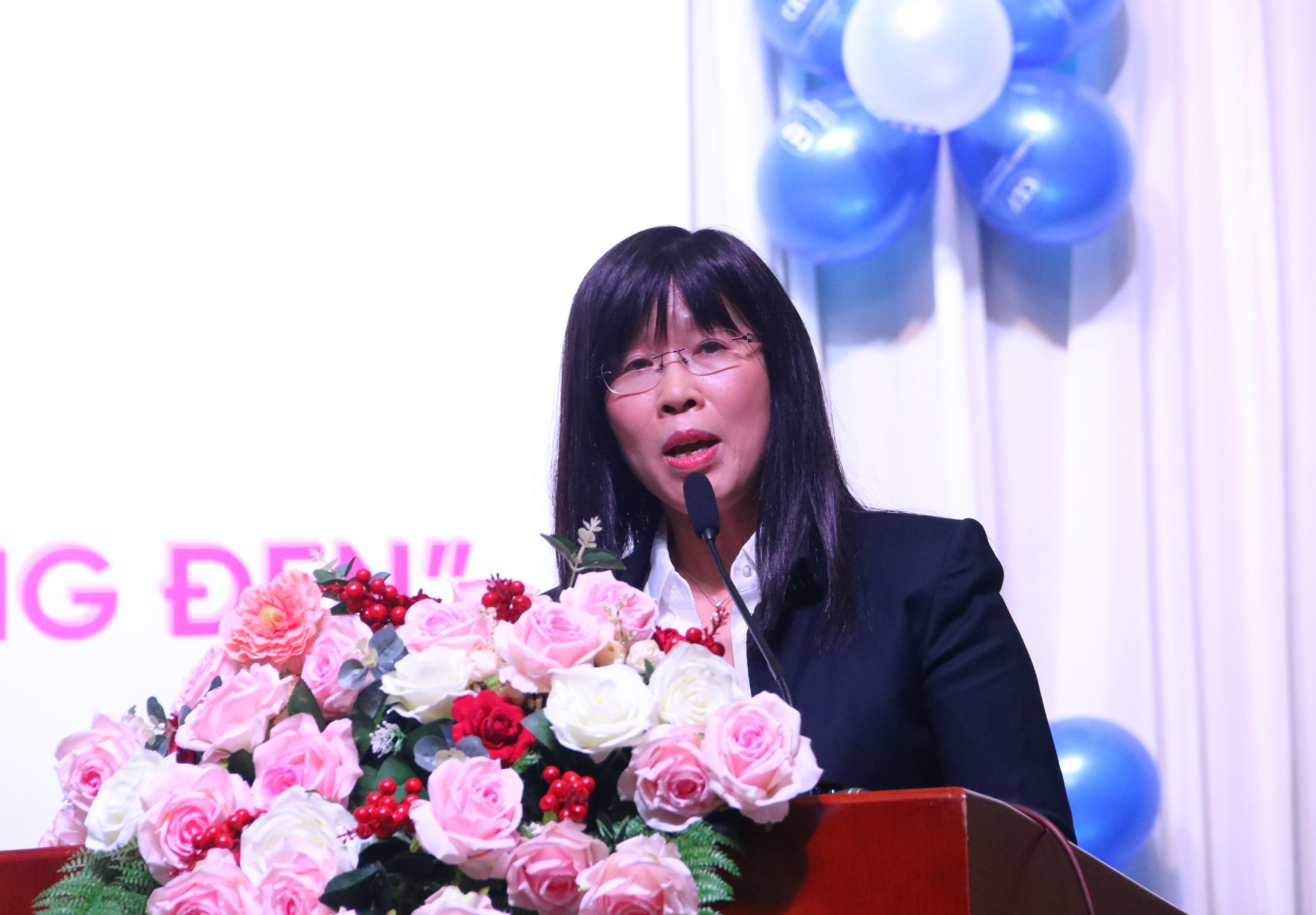 Bà Nguyễn Thị Hoàng Vân – Tổng Giám đốc CEP phát biểu tại chương trình. Ảnh: Đình Trọng