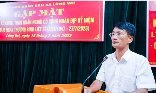 Ông Lê Ngọc Dương bị bắt để điều tra về tội Lợi dụng chức vụ, quyền hạn trong khi thi hành công vụ. Ảnh CTT huyện Mường Khương, tỉnh Lào Cai