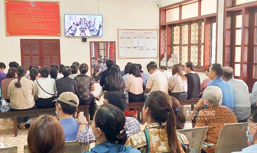Phiên tòa xét xử các bị cáo trong vụ án Sân bay Điện Biên sẽ kéo dài sang ngày thứ 4. Ảnh: Văn Thành Chương