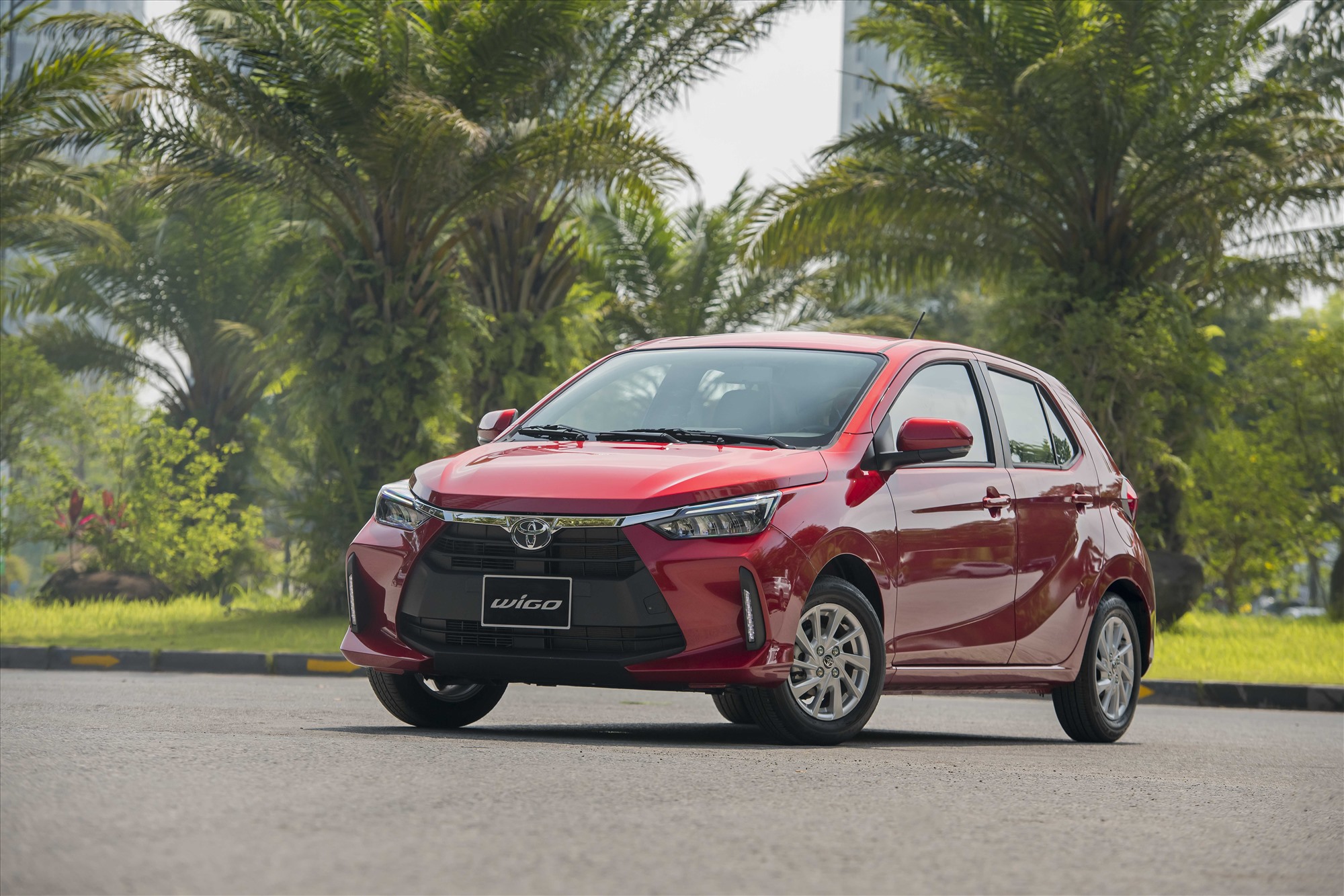 Mẫu xe Toyota Wigo 2023 quay trở lại thị trường Việt sau 1 thời gian ngừng kinh doanh. Ảnh: Toyota