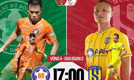 Đà Nẵng tiếp đón Sông Lam Nghệ An tại vòng 4 giai đoạn 2 V.League 2023. Ảnh: FPT Play