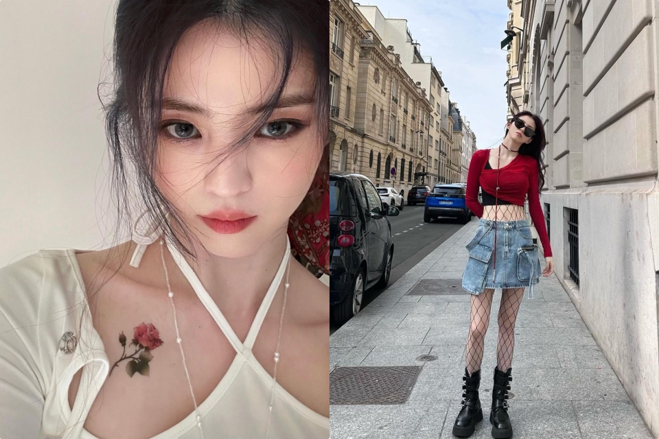 Vóc dáng cao gầy của Han So Hee. Ảnh: @xeesoxee