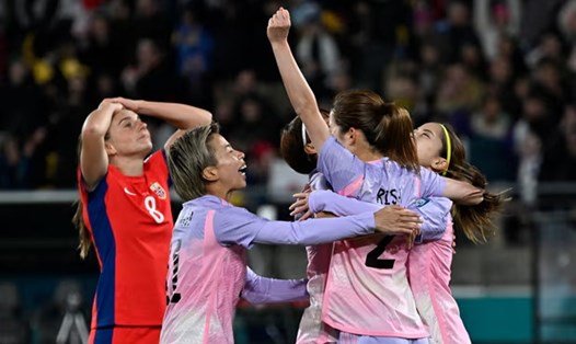 Tuyển nữ Nhật Bản đánh bại Na Uy để có mặt ở tứ kết World Cup 2023.  Ảnh: FIFA