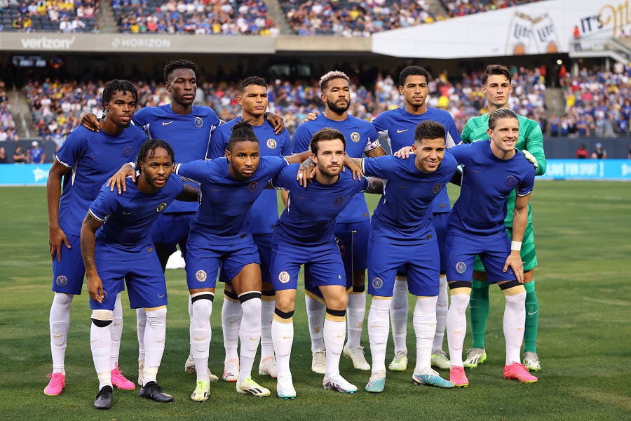 Đội hình The Blues tham gia trận giao hữu tiền mùa giải gần nhất. Ảnh: Chelsea FC