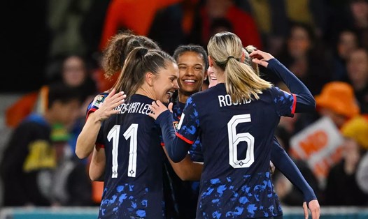 Tuyển nữ Hà Lan được đánh giá cao hơn Nam Phi khi gặp nhau tại vòng 1/8 World Cup nữ 2023. Ảnh: FIFA
