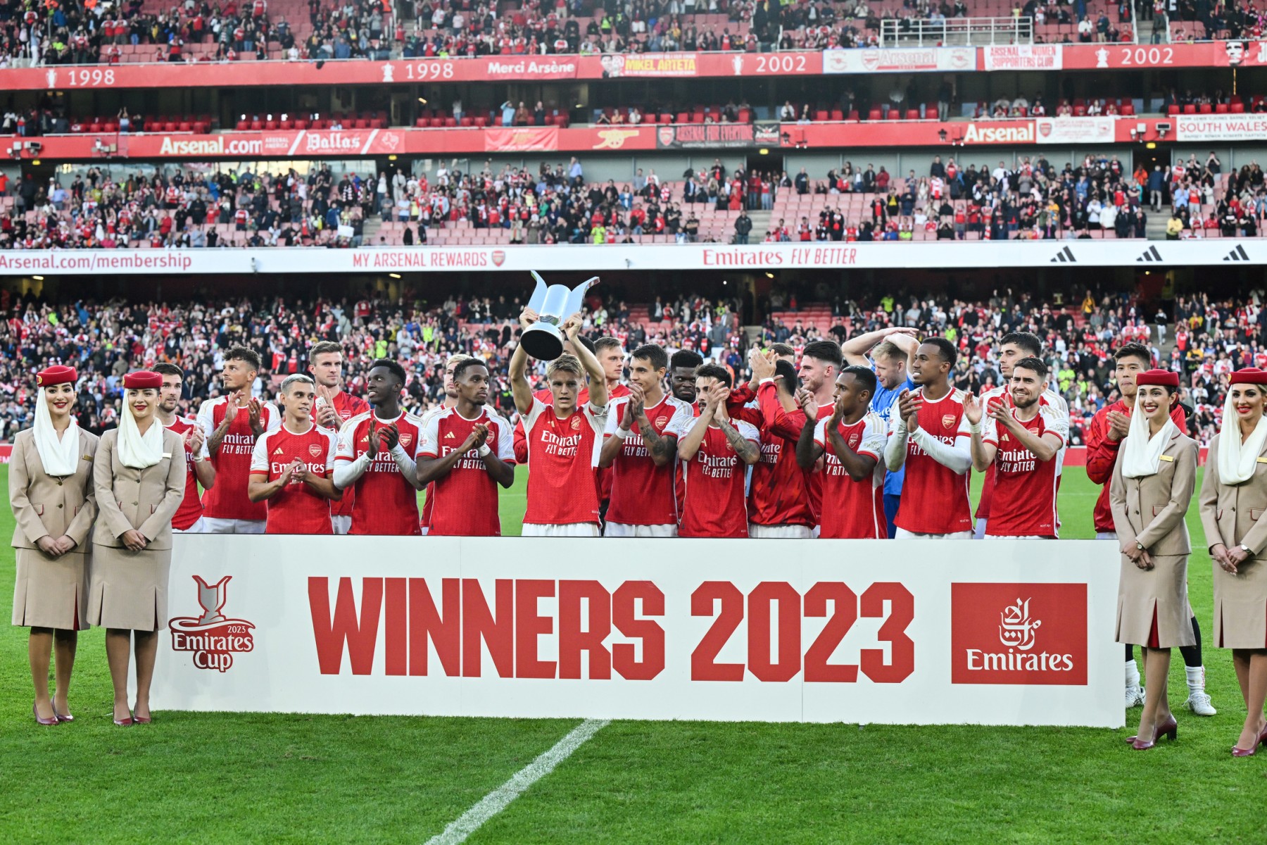 Arsenal đang có giai đoạn tiền mùa giải tương đối ấn tượng. Ảnh: AFP